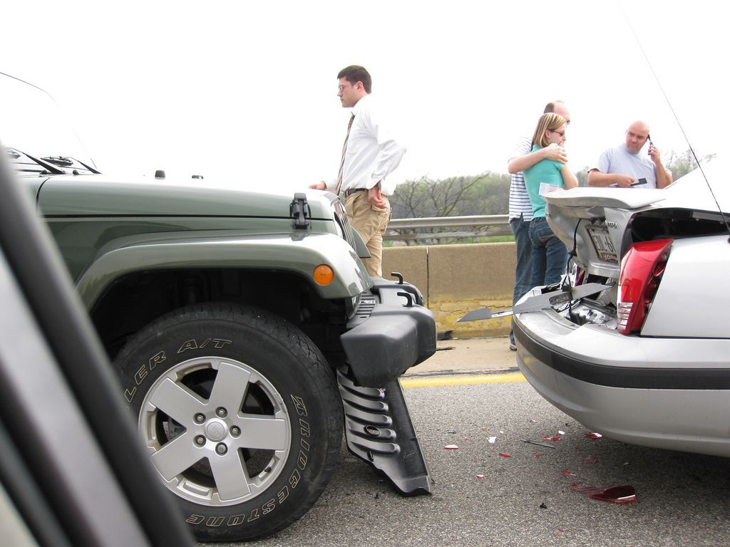 Passenger In Car Crash Gets Settlement For Injured Wrist