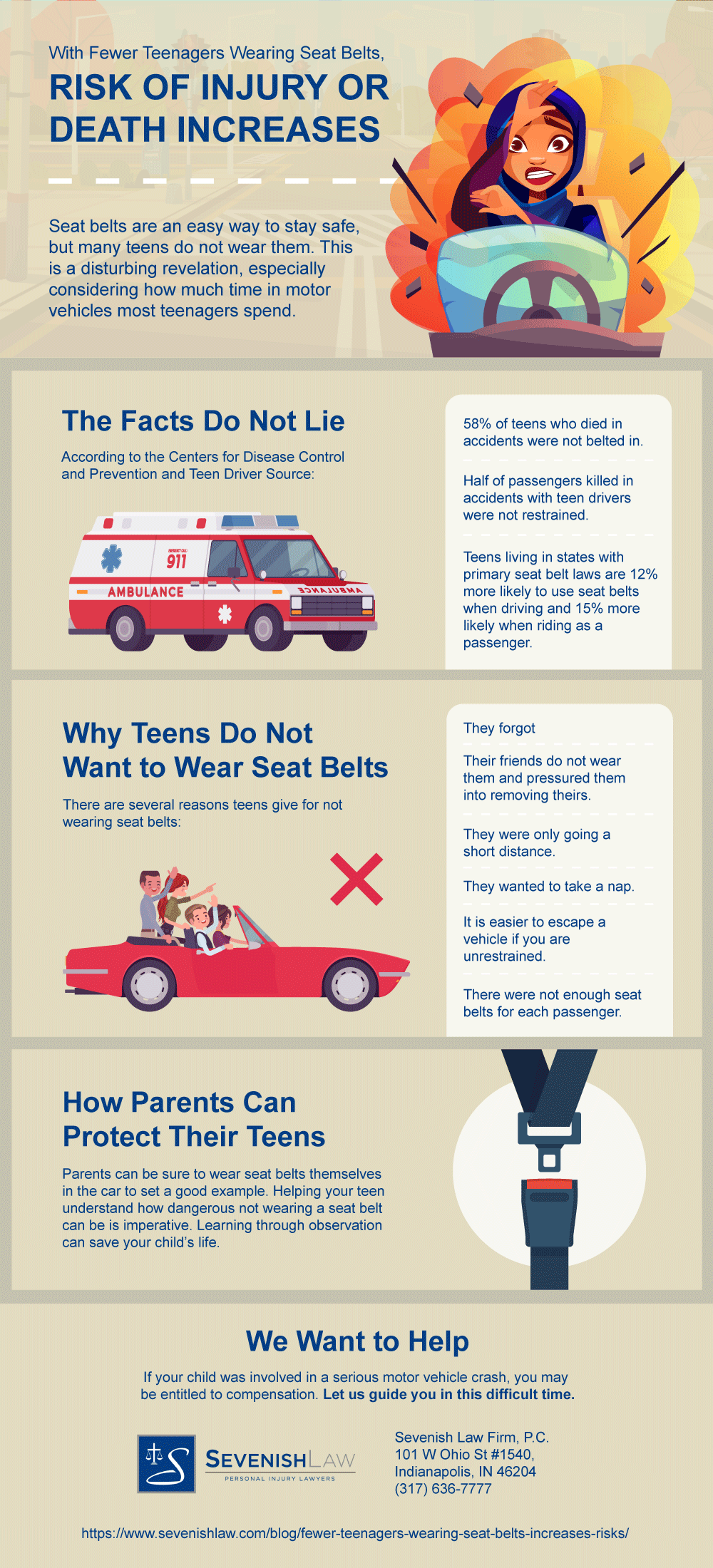 With Fewer Teenagers Wearing Seat Belts, Risk Of Injury Or Death Increases