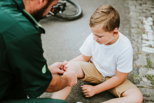 Helping an Injured Child in Indianapolis