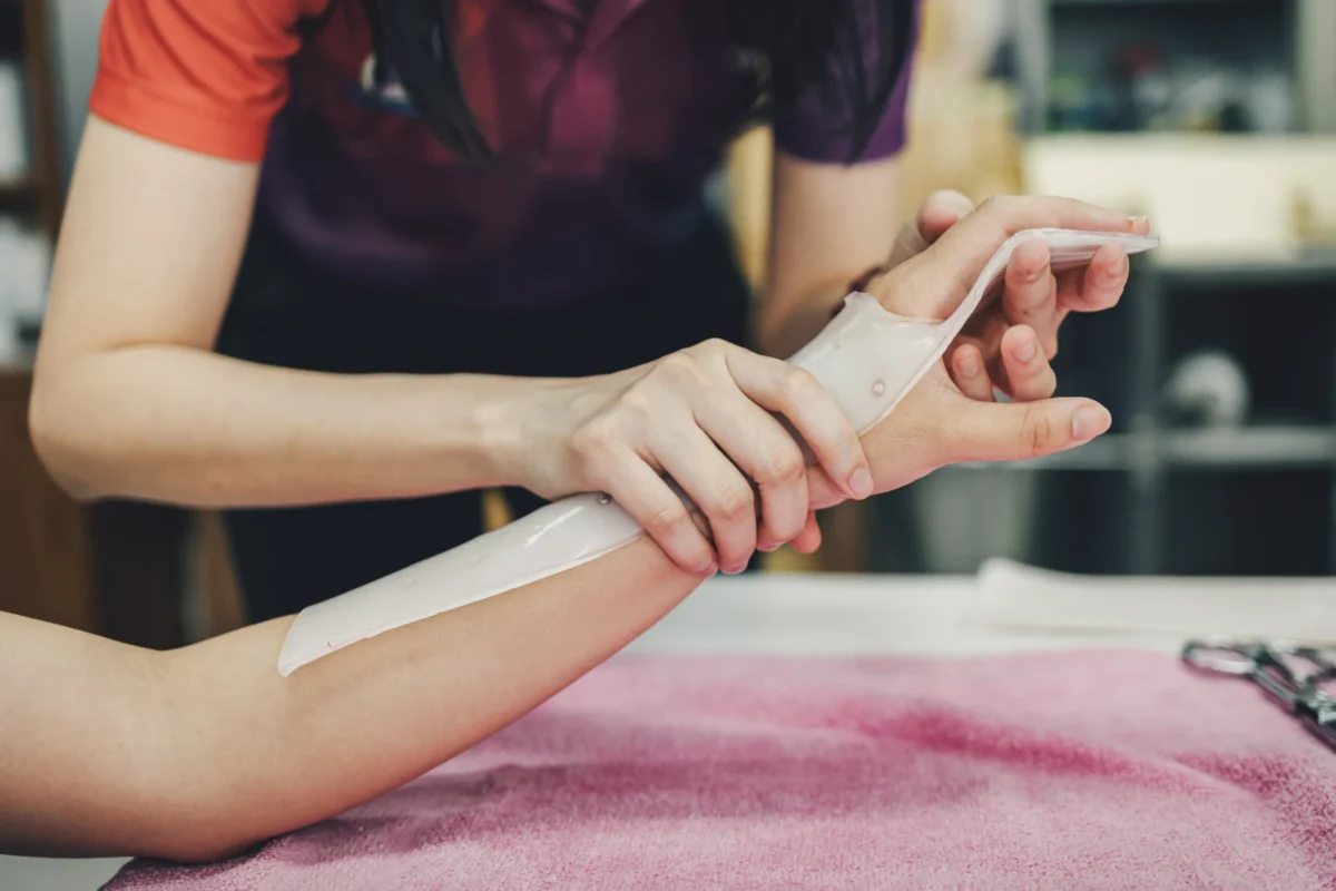Motorcycle Hand, Wrist and Arm Injuries in an Accident